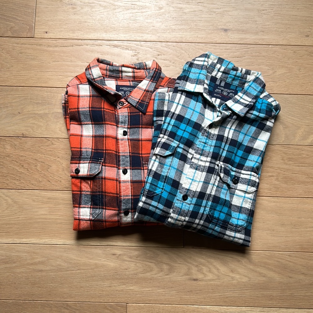 AE Men’s Flannels(Lot)